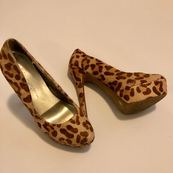 Cheetah print Jessica Simpson heels - Picture 2 of 3